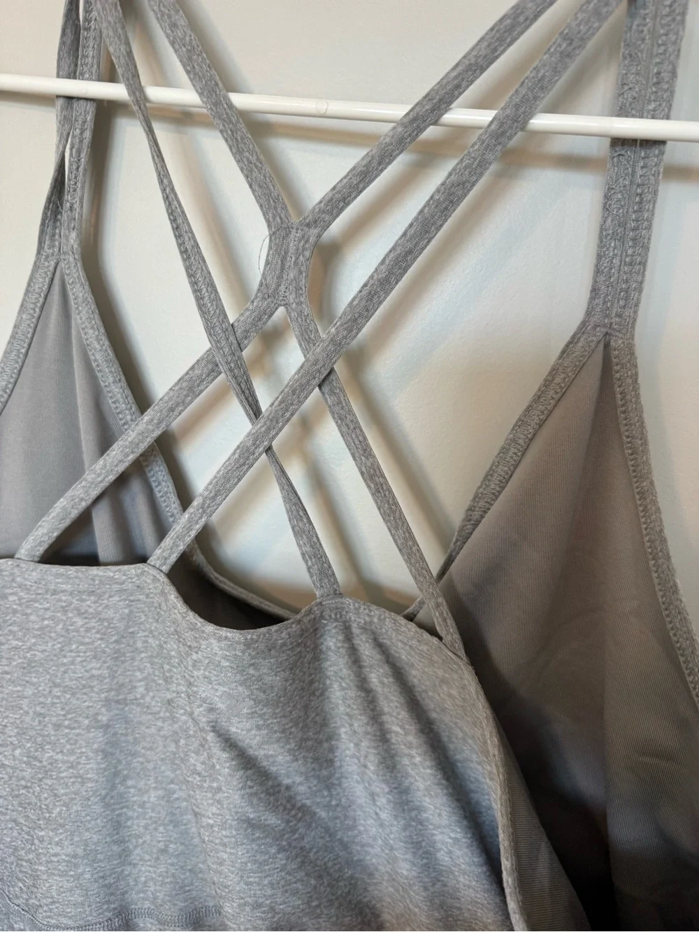 Old Navy Gray Sleeveless Skater Athletic Dress